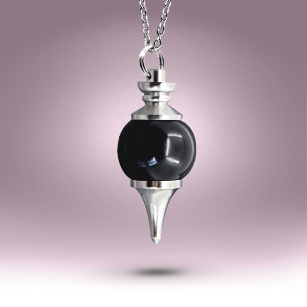 Péndulo Redondo Obsidiana