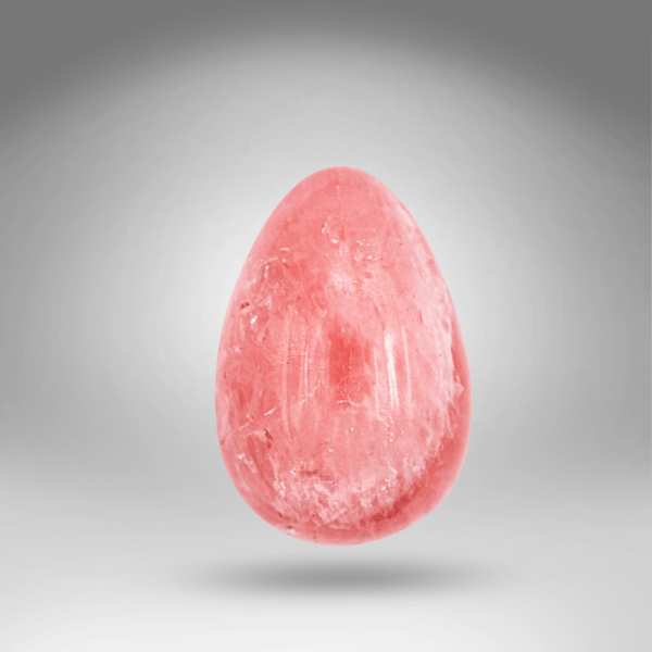 Huevo Cuarzo Rosa